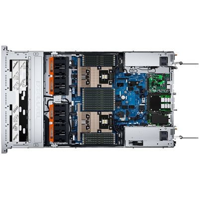 2.6GHz Processor Poweredge R6625 64GB Memory 1U Rack Server with AMD EPYC Video GPU