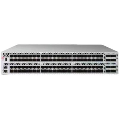 96 SFP Ports 32G Fibre Channel 8 QSFP Ports Brocade G630 Active Dual Power Supply Switch