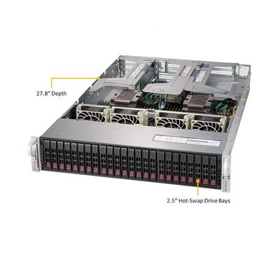 Supermicro Server Sys-2029u-Tr4 GPU System Computing Rack Server Used and Private Mold