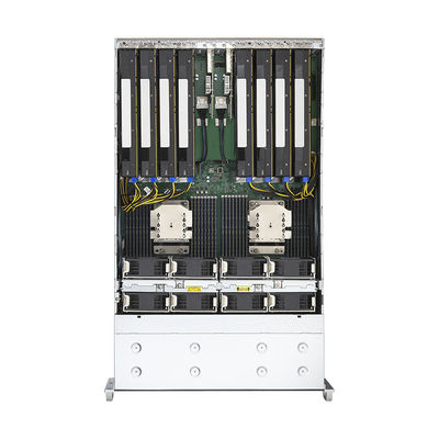 4U Dual Processor AMD Dual-Root GPU System Supermicro Server 4124GS-TNR with 8 PCI-E GPUs
