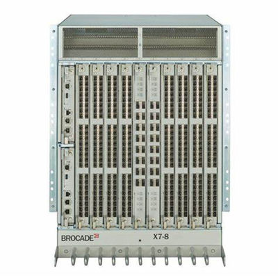 Full-Duplex Half-Duplex Brocade X7-8 SFP SAN 48 Ports 64G Fibre Channel Optical Switch