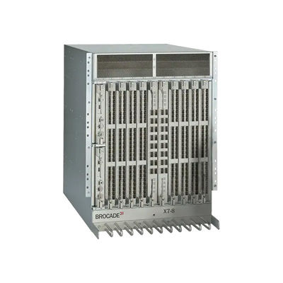 Full-Duplex Half-Duplex Brocade X7-8 SFP SAN 48 Ports 64G Fibre Channel Optical Switch