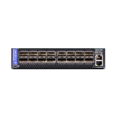 Mellonax Switch MSN2100-CB2F 16 QSFP28 Ports Ethernet Switch with Private Mold