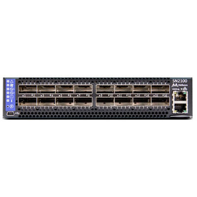 Mellonax Switch MSN2100-CB2F 16 QSFP28 Ports Ethernet Switch with Private Mold