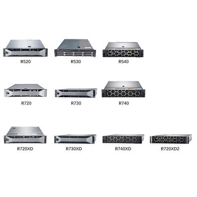 Intel Xeon CPU Rack Server Used Poweredge R740xd2 R740xd R740 R640 R730 for Computing