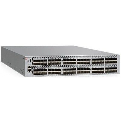 Stocked Brocade BR6525 24/48 Ports Active 8GB/16GB SFP Modules SAN Fiber Switches for LACP