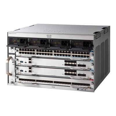 Get More Ports and Speed with Cisco C9400 Switches 56 Gb/s Switch Capacity ≥ 48 Ports