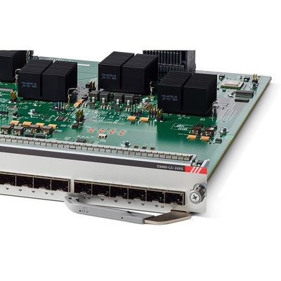 Get More Ports and Speed with Cisco C9400 Switches 56 Gb/s Switch Capacity ≥ 48 Ports