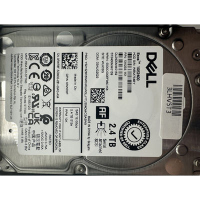 2.4TB SAS 10K 12G 2.5 Inch HDD Internal  Hard Disk