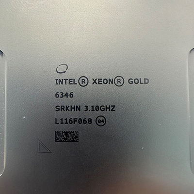 Intel 3rd Generation Xeon Processor 6346 Sixteen Core 3.1GHz Scalable CPU for Server