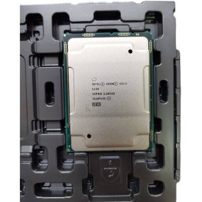Twenty Cores 2.1GHz Intel Xeon Gold 6230 Processor CPU for Server LGA 1366 Socket Type