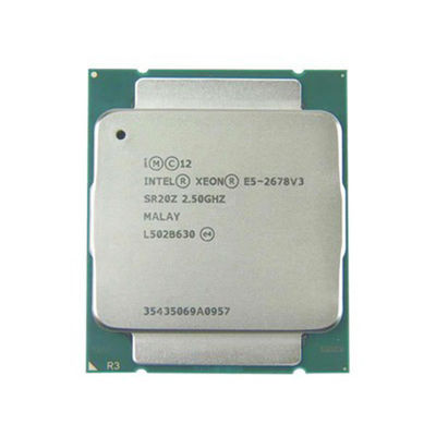Twelve Cores 2.5GHz Intel Xeon Processor E5 2678 v3 for Server Performance Boost
