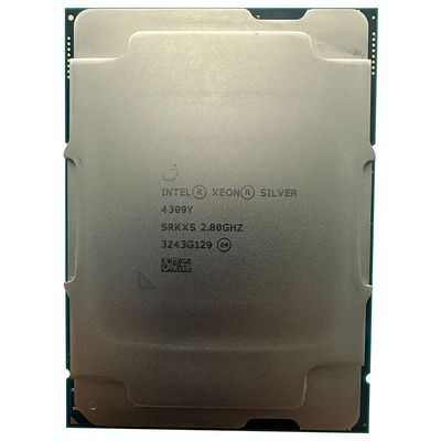 Intel Xeon Processor 4309Y Eight Core 2.8GHz CPU for Server and Workstation Solutions
