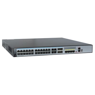 S5720-36C-PWR-EI-DC 3-Layer LACP Ethernet Switch with 56 Gb/s Capacity and SFP Ports