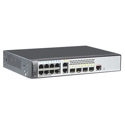 10/100/1000Mbps Transmission Rate Ethernet Switch S5720-12tp-Li-AC for Data Transfer