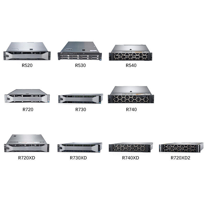 Intel Xeon CPU Rack Server Used Poweredge R740xd2 R740xd R740 R640 R730 for Computing