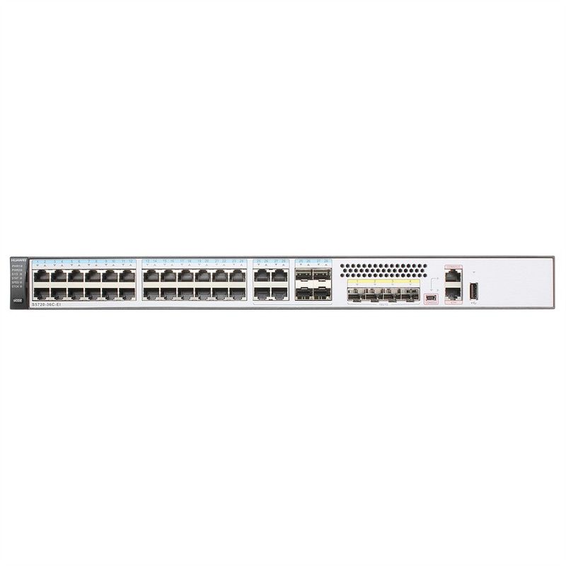 Used 5720-EI Series 28-Port 10/100/1000 Network Switch S5720-36C-EI-AC for Rack Mount