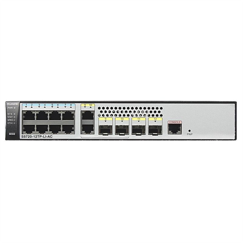 10/100/1000Mbps Transmission Rate Ethernet Switch S5720-12tp-Li-AC for Data Transfer