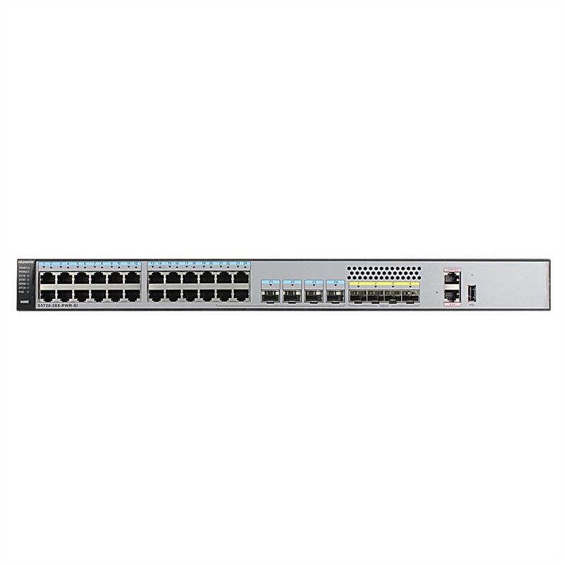 S5700 Series 10/100/1000Mbps 24-Port PoE Switch with 4 Combo Ports and 4 10GE SFP Ports