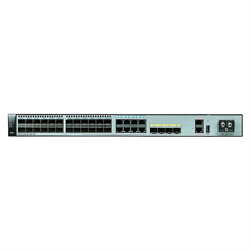 10/100/1000Mbps Transmission Rate S5720-28X-Si-24s-DC Network Switch for Networks